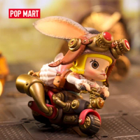 POP MART Molly Steampunk Animal Bike Series Blind Box Toy Kawaii Doll Action Figure Toys Collectible Surprise Model Mystery Box