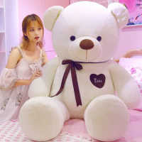 America Giant Soft Stuffed Teddy Bear Plush Toys Soft Teddy Bear Popular Birthday Valentine Gifts For Girls Kids