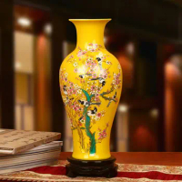 Jingdezhen Ceramics vase Topaz Glaze Modern Chinese vase Household Decoration decorative ceramic vase art vase for home