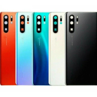 For Huawei P30 Battery Cover Rear Glass Door Housing For Huawei P30Pro Battery Cover With Lens