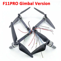 4PCS Arm Set for SJRC F11 PRO/F11PRO 4K Gimbal Version Drone Front Rear A B Arm with Brushless Motor Engine DIY Accessory