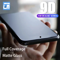 9D No Fingerprint Matte Tempered Glass For Realme GT Neo 5 SE 3 2T Screen Protector Realme Q5 Q3 Pro GT Master GT5 Frosted Glass