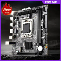X79A V2 Desktop Computer Mainboard Support M.2 NVME M-ATX 64GB LGA1356 2 DDR3 Desktops Motherboard PCI-E 16X Graphics Card Slot