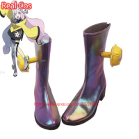 RealCos Scarlet And Violet Lono Cosplay Shoes Boots Halloween Cosplay Costume Accessory