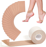 15Ft Moleskin for Feet & 20Sheets Extra Durable Moleskin Tape Adhesive Cotton Moleskin for Blisters
