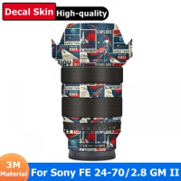 Customized Sticker For Sony FE 24-70mm F2.8 GM2 GM II Decal Skin Camera Lens Vinyl Wrap Film SEL2470GM2 24-70 2.8 F/2.8 GMII