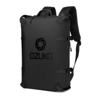 OZUKO Backpack Travel Cabin Outdoor Motorcycle Backpacks 15.6 inch Laptop Backpack Teenager Male Waterproof Travel Bag Mochilas