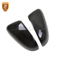 2010- Dry Carbon Fiber Side Mirror Cover For Aston Martin V8 V12 replacement style