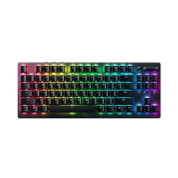 雷蛇 DeathStalker V2 Pro TKL 紅軸機械遊戲鍵盤(RZ03-04371600-R3T1) 黑色  