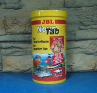 【西高地水族坊】德國JBL Novo Tab熱帶魚專用黏貼飼料，沉底飼料營養片(620g)1L