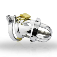 〔ZKDIQH-PEIOAG〕Male Chastity Device  Cage With Urethra Catheterand   Chastity Belt  Cage  Ring Virginity Lock For Men