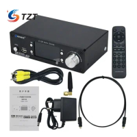 TZT HG-699X 5.1CH Audio System Audio Decoder Lossless Player Optical Coaxial Bluetooth 5.0 (HDMI1.4/HDMI2.0) Black/Silver