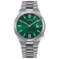 CITIZEN TSUYOSA NJ0150-81X Automatic Men Green Dial Stainless Steel Strap Men's Watch