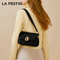 LA FESTIN Original Woman Bags 2024 New Shoulder Bag Trend Handbags Luxury Crossbody Bags A door Series