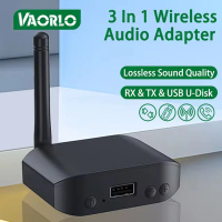 Kaluku Mall - VAORLO Audio Adapter Bluetooth Transmitter Receiver USB 3in1 - B56