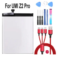 100% new Z2 Pro 3550mAh Battery for UMI Umidigi Z2 Pro High Quality Batteries+USB cable+toolkit