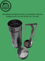 Petri dish sterilisation cylinder tabung sterilisasi cawan petri 90 mm
