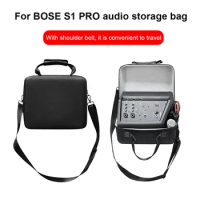 Wireless Speaker Case Large Capacity Wireless Bluetooth-compatible Speaker Case with Shoulder Strap Accessories for BOSE S1 PRO
