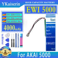 YKaiserin Battery 4000mAh For AKAI 5000, EWI for SOLO FPO-72-003-S