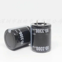 (2PCS/10PCS) 80v3300uf Volume：25x45mm 80V3300uF Aluminum Electrolytic Capacitors High Quality Hard Feet