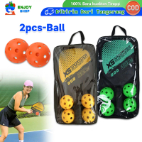 Set Raket Pickleball 2 Paddle + 4 Bola Original Dengan Padel Bat Ringan Desain Untuk Menyenangkan pi