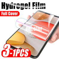 1-3PCS Front Screen Protector For Samsung Galaxy A42 A52 A52S 4G 5G Hydrogel Protection Film Not Glass Water Gel A 52s 52 s 42
