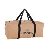 【LIFECODE】野營裝備袋/帳篷提袋(容量60L) (70*30*30cm)-奶茶色