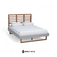Rangka Dipan Tempat Tidur / Ranjang Dipan Minimalis / Dipan Kayu Jati | AITOR