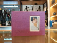 Album Foto 4R Photo Album 10 Sheet Hitam / Album Foto DUSTY PLUM