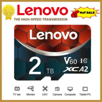 Original Lenovo Ultra Microsd 2TB 1TB 128GB 256GB 512GB A1 Micro SD Card SD TF Flash Card Memory Card Class 10 for Phone