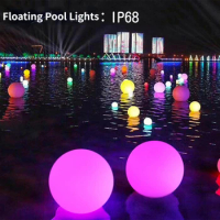 LED Garden Light With Remote Control 16 Color Ball Light Outdoor Waterproof Light Night Lamp Home Party Decor Lawn Garden Decor