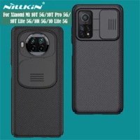 For Xiaomi Mi 10T Mi10T Pro 5G Case NILLKIN CamShield Cases Slide Camera protector Privacy Back Cover For Mi 10 10pro