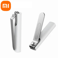 Xiaomi Mijia Stainless Steel Nail Clippers with Anti-splash Cover Trimmer Pedicure Care Nail Clippers Professional Nail Supplies