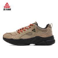 Peak style extreme casual shoes winter new products retro versatile thick sole height increasing sho