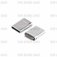 5pcs DIP 24P USB 3.1 Type C Male Plug Socket Connector for Test PCB Board 24pin DIY USB Jack Charging Socket Interface