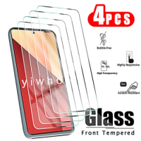 4pcs Tempered Glass for Redmi Note 13 Pro 4G 5G Screen Protectors Protective Glass for Xiaomi Redmi Note 13 12 11 10 9 8 S Film