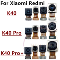 Original Front Rear Camera For Xiaomi Redmi K40 Pro+ K40Pro Plus Selfie Frontal Macro Wide Back Main Facing Camera Module Parts