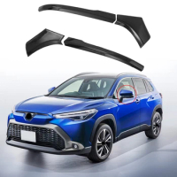 For Toyota Corolla Cross 2021 2022 Side Door Rearview Mirror Decoration Strip Cover Trim Sticker Styling