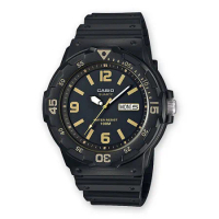 CASIO 卡西歐 學生最愛潛水風格腕錶 MRW-200H-1B3