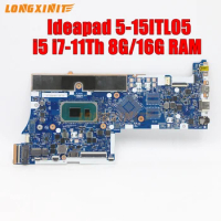 NM-D211 NMD211.For Lenovo Ideapad 5-15ITL05 Laptop Motherboard. With.I5-1135G7, I7-1165G CPU.8G/16G RAM.100% Test Work.