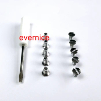 10 Pcs Needle Plate Screws For Juki Mo-2500 2504 2514 Overlock Sewing Machine