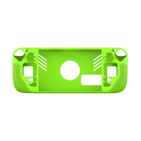 Silicone Protection Cover for Steam Deck Controller Protector Anti-Scratch Shock Proof Frame Game Console Parts(Green)