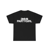 Kaos Album Charli XCX 365 Party Girl Brat - Kaos Grafis Retro Y2K, Kaos Crewneck Lembut dan Elastis
