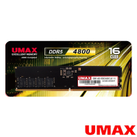 UMAX DDR5 4800 16GB 2048X8 桌上型記憶體
