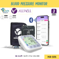 Allwell JPD-HA120 เครื่องวัดความดันโลหิตแขนส่วนบน พร้อม Bluetooth จอแสดงผลดิจิตอล 3.9 นิ้ว