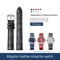 Premium Custom Alligator Leather Watch Strap for Chopard Happy Sport 5/7 Series Luxury Crocodile ban