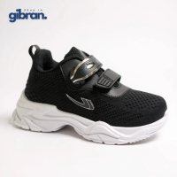 Sepatu Sekolah Anak Laki-Laki/Perempuan New Era Prolexus Moana Hitam Putih 29-32 | Free Kaos Kaki