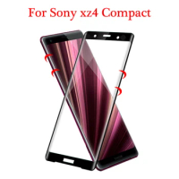 3D Curved High aluminum Tempered Glass For Sony XZ4 Compact Full Screen Cover Screen Protector Film For Xperia 1S Xperia Ace