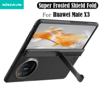 For Huawei Mate X3 Case NILLKIN Frosted Shield Fold TPU PC 180 Degree Folding Cover For Huawei MateX3 With Hidden Phone Holder