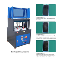 Automatic Stirring Polishing Machine For iPhone Samsung iWatch iPad Huawei LCD Glass Scratch Removing
